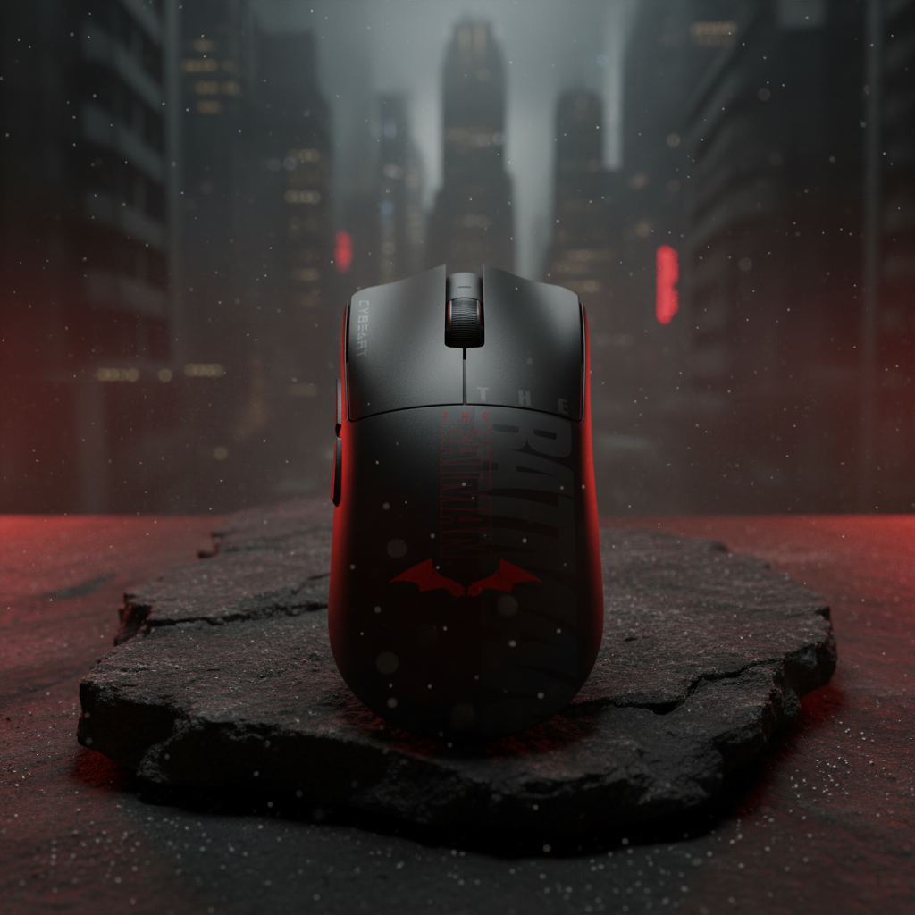 Artemis - The Batman | 1K 52g Ultra-light Hot-Swap Tri-Mode Gaming Mouse