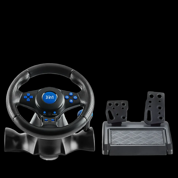 7-in-1 Steering Wheel - Transparent Background